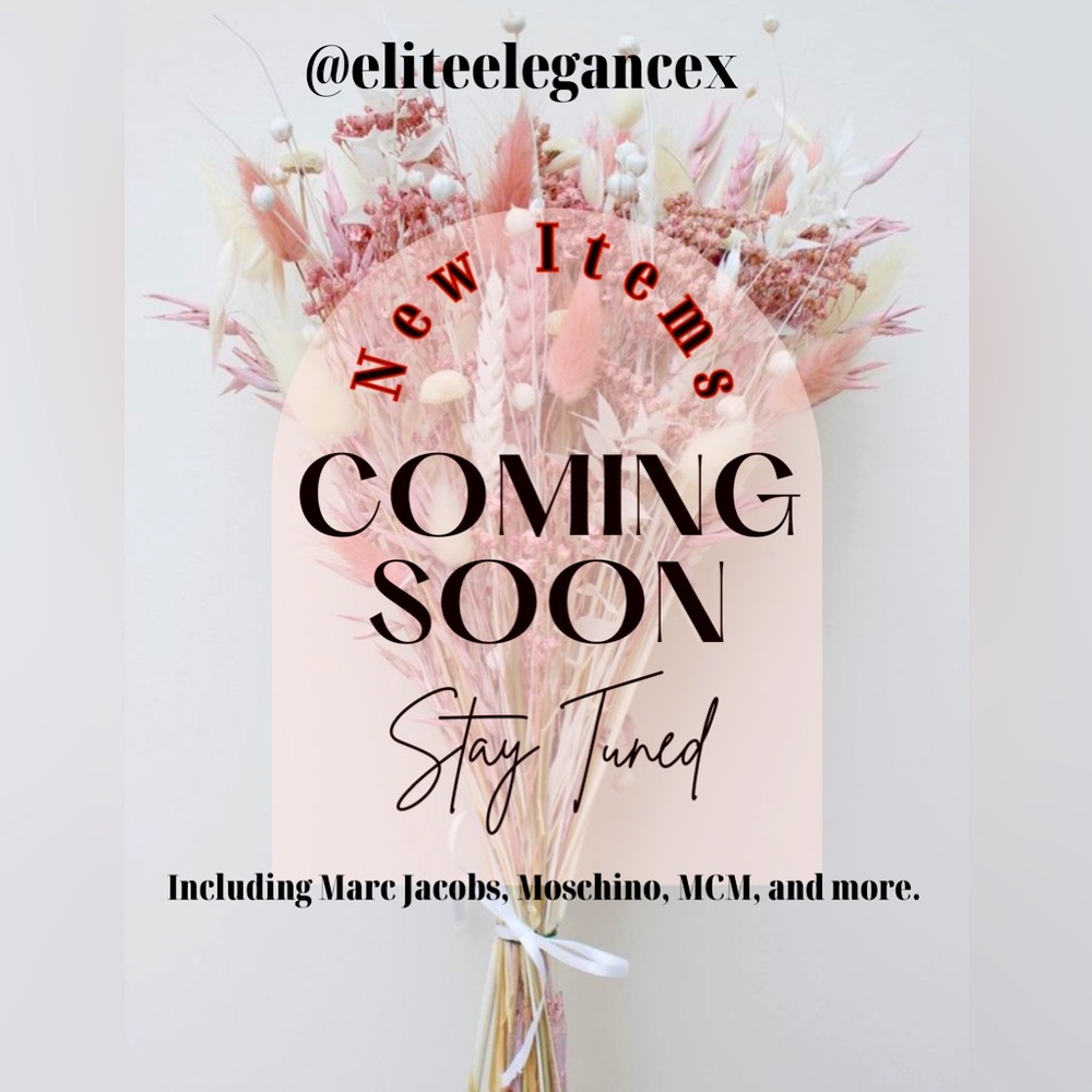 New items coming soon!
